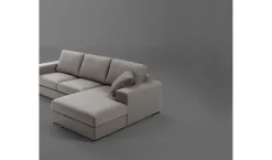 Divano Divano mod.virna rivestito in tessuto in promo-sconto del 50% in Tessuto sfoderabile  di Excò scontato 50%