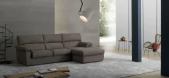 Divano Divano mod.williams con chaise-longue in promo-sconto del 50% Excò a PREZZO OUTLET scontato del 48%