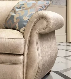 Divano Divano piuma velluto piuma vari colori  Md work in Offerta Outlet