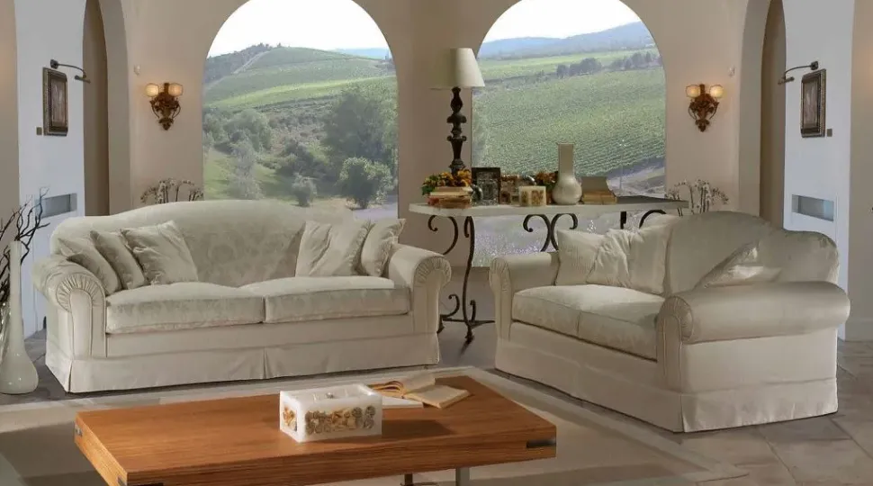 Divano Divano portovecchio vari rivestimenti piuma Md work a PREZZO OUTLET scontato del 52%