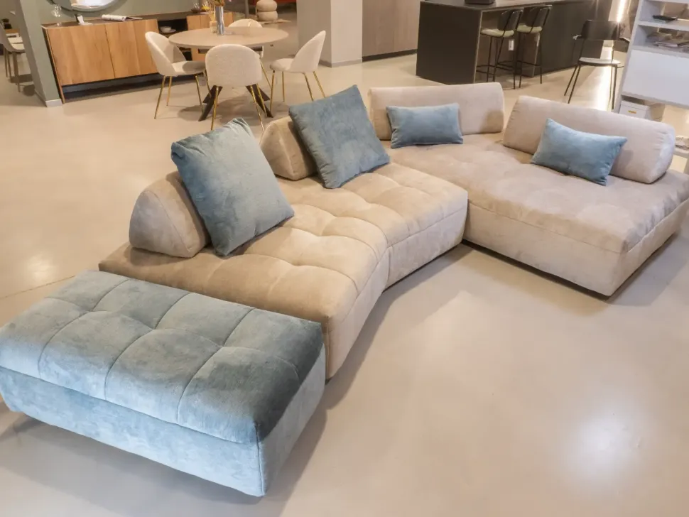 Divano Divano reed in Tessuto sfoderabile di Le comfort scontato 51%