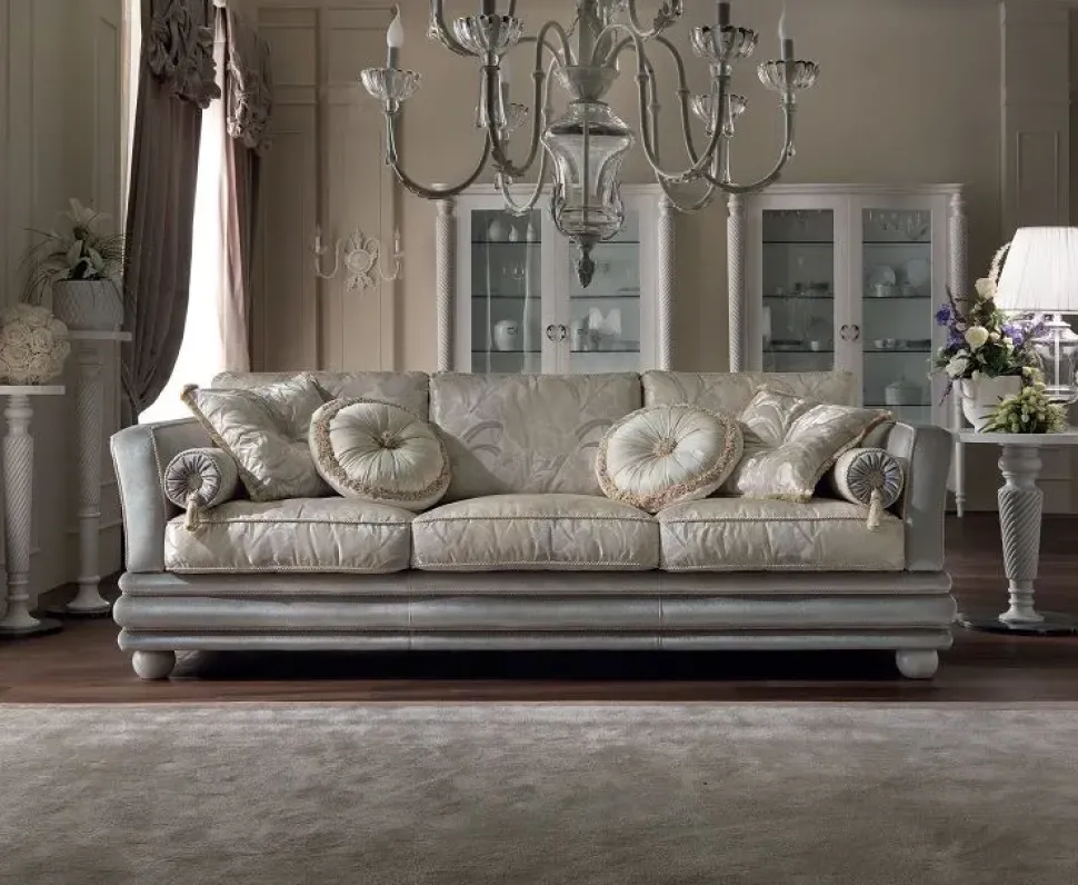 Divano Divano regina di napoli luxury italia di Md work in stile classico in Offerta Outlet