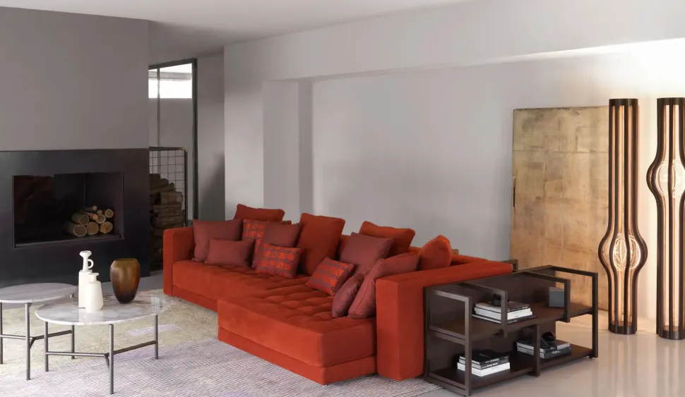 Divano Doze in Tessuto sfoderabile a prezzo riservato