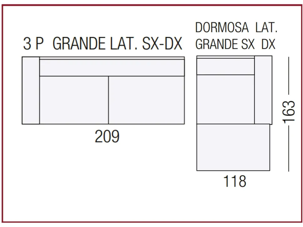Divano Egoitaliano Gloria PREZZI OUTLET sconto 55%