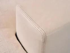 Divano Enrico coveri pelle in misto piuma Epoque in Offerta Outlet