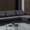 Divano Excò Divano modello douglas con chaise-longue rivestito in tessuto in promo-sconto del 50% PREZZI OUTLET sconto 50%