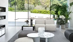 Divano Flora in Tessuto Flou a prezzo scontato