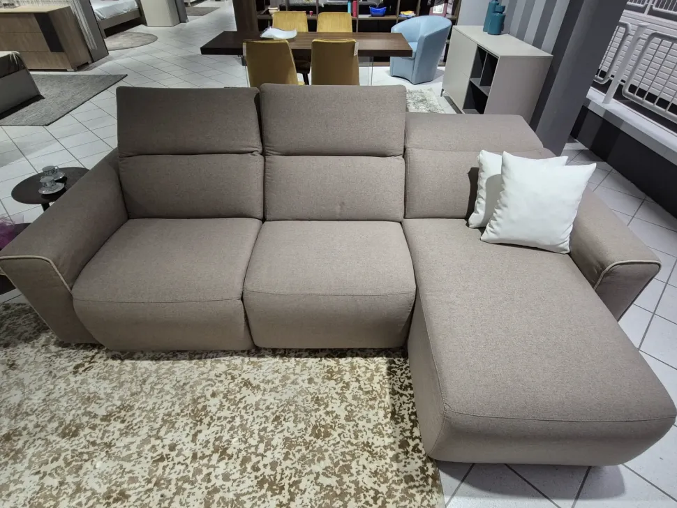 Divano Giove in Tessuto sfoderabile di Sofangel scontato 40%