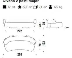 Divano Gogan Moroso scontato! Acquista ora e risparmia!