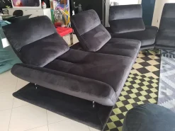 Divano in Microfibra stile design modello Chamonix scontato - 49%