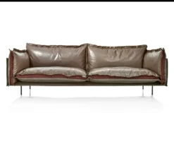 Divano in Pelle Arketipo a prezzo ribassato