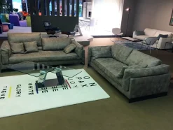 Divano in Pelle Davis in di Frigerio a prezzo scontato