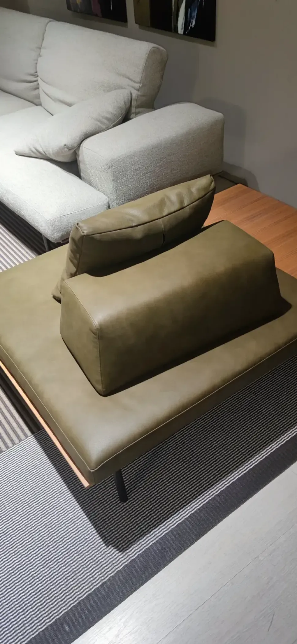 Divano in Pelle modello Sumo panca a prezzo riservato