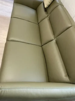 Divano in Pelle stile moderno modello Jupiter scontato - 43%