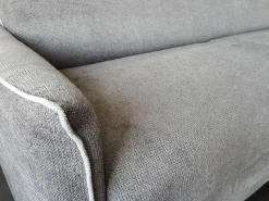 Divano in Pelle stile moderno modello Giotto  scontato - 35%