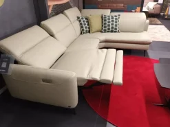 Divano in Pelle stile moderno modello Dusk scontato - 35%