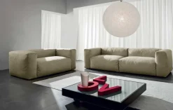 Divano in piuma struttura legno massello fine serie