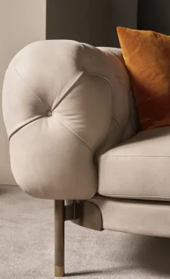 Divano in Tessuto non sfoderabile  Atenae di Cantori