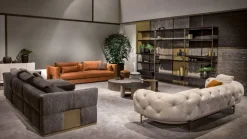 Divano in Tessuto non sfoderabile  Atenae di Cantori