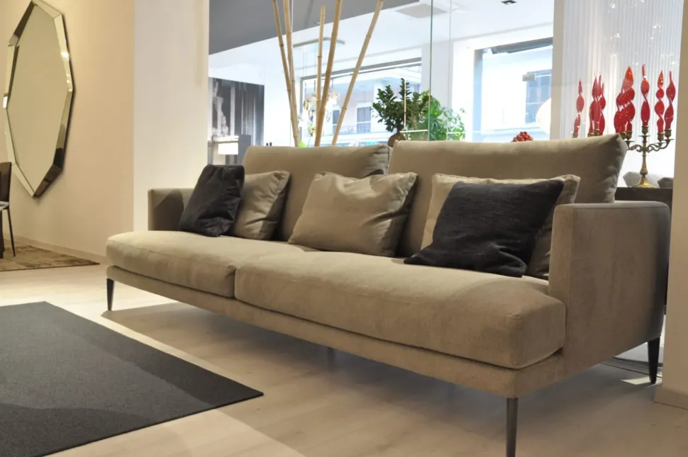 Divano in Tessuto Paraiso 245 3 sedute Bonaldo