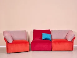 Divano in Tessuto stile design modello Ibis_2 art. 1156_2 scontato - 60%