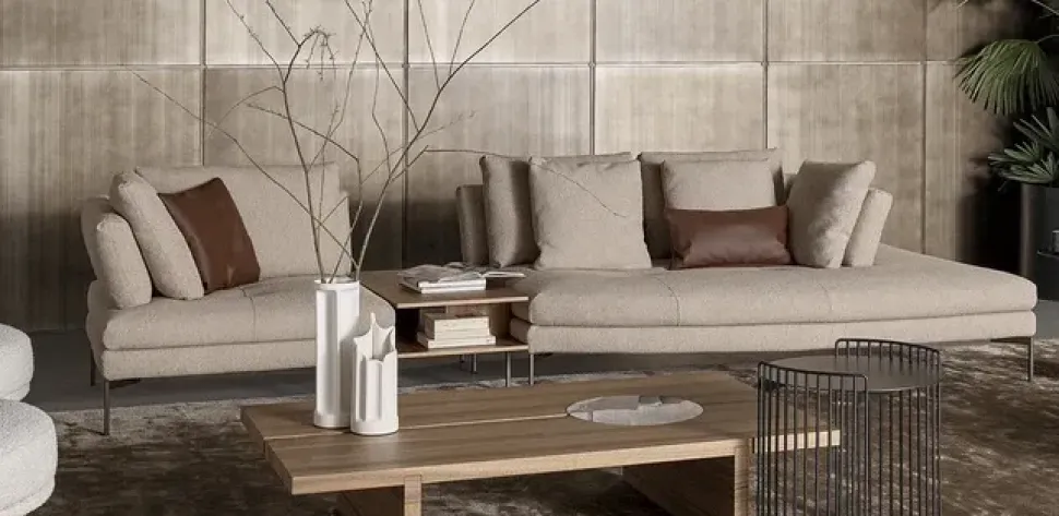 Divano in Tessuto stile design modello Aliante scontato - 25%