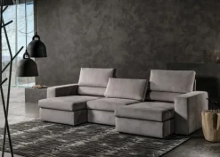 Divano in Tessuto stile moderno modello Korral scontato - 40%