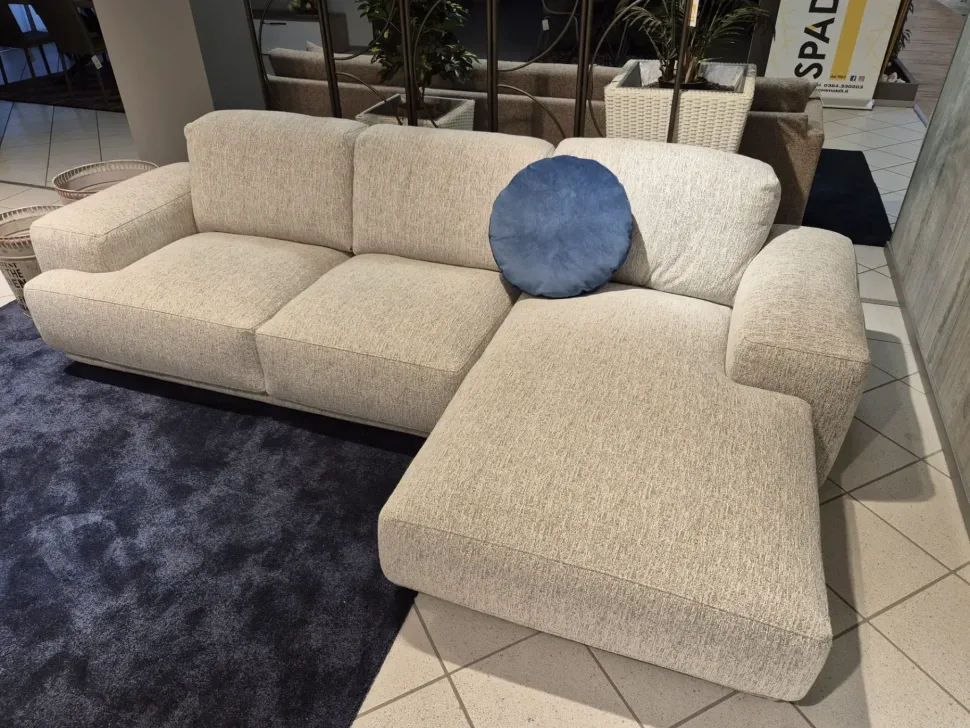 Divano in Tessuto stile moderno modello Foster scontato - 50%