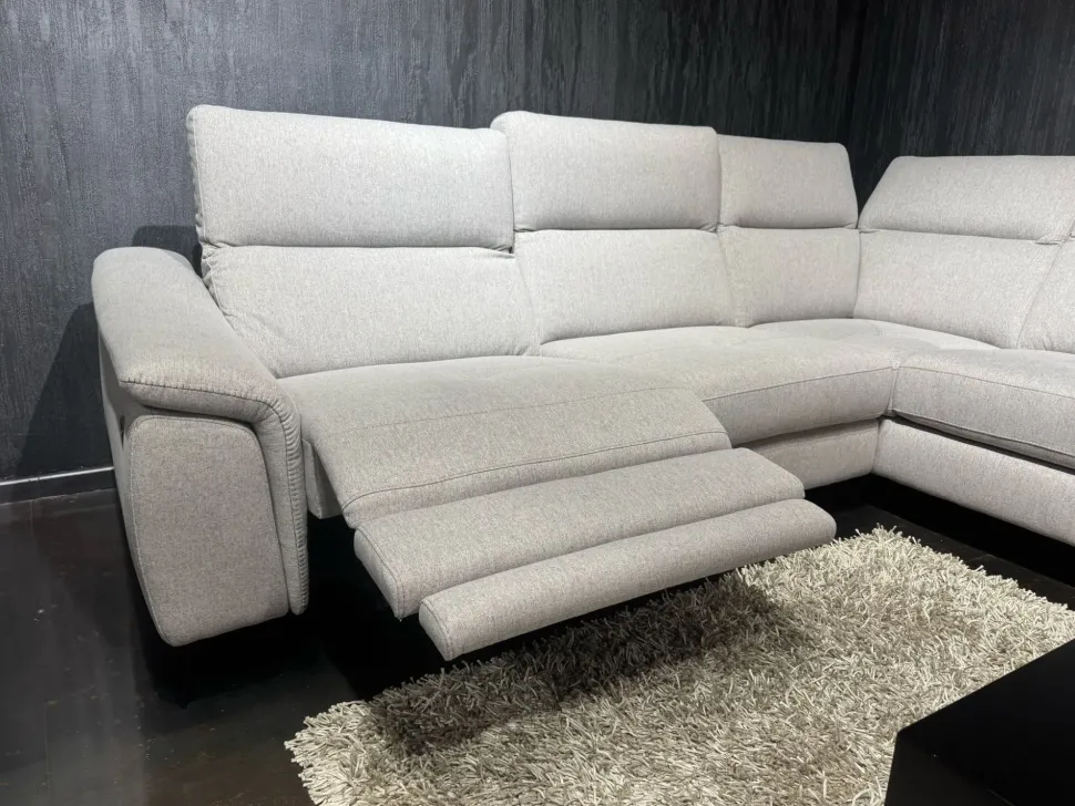 Divano in Tessuto stile moderno modello Pepe scontato - 34%