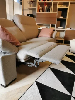 Divano in Tessuto stile moderno modello Valencia comfort scontato - 50%