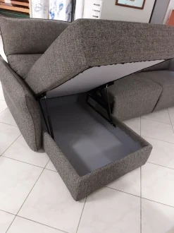 Divano in Tessuto stile moderno modello Bormio comfort scontato - 37%