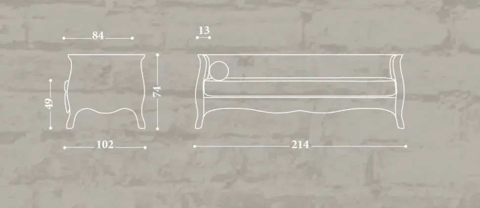 Divano in velluto Md Work a prezzo Outlet