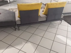 Divano Isla tessuto in poliuretano  Samoa in Offerta Outlet