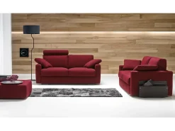 Divano Kendo tessuto in poliuretano  Samoa in Offerta Outlet