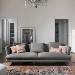 Divano Lars tessuto in poliuretano Bonaldo in Offerta Outlet