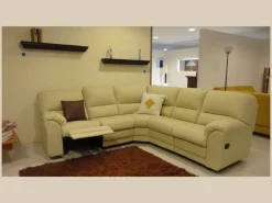 Divano Lecomfort Oscar Divani relax Ecopelle Divano 4 posti