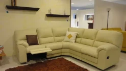 Divano Lecomfort Oscar Divani relax Ecopelle Divano 4 posti