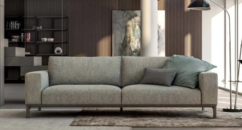 Divano Leonard in Tessuto sfoderabile di Doimo salotti scontato 30%
