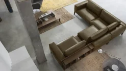 Divano Leonard in Tessuto sfoderabile di Doimo salotti scontato 30%