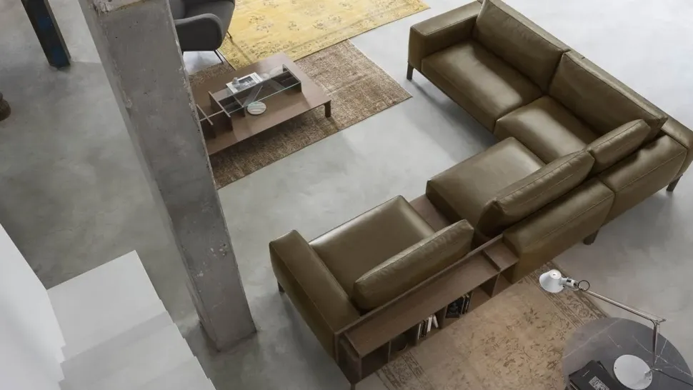 Divano Leonard in Tessuto sfoderabile di Doimo salotti scontato 30%