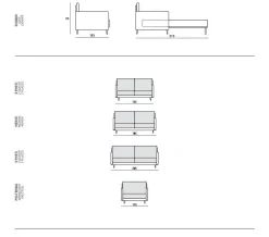 Divano letto Argo Md work PREZZI OUTLET