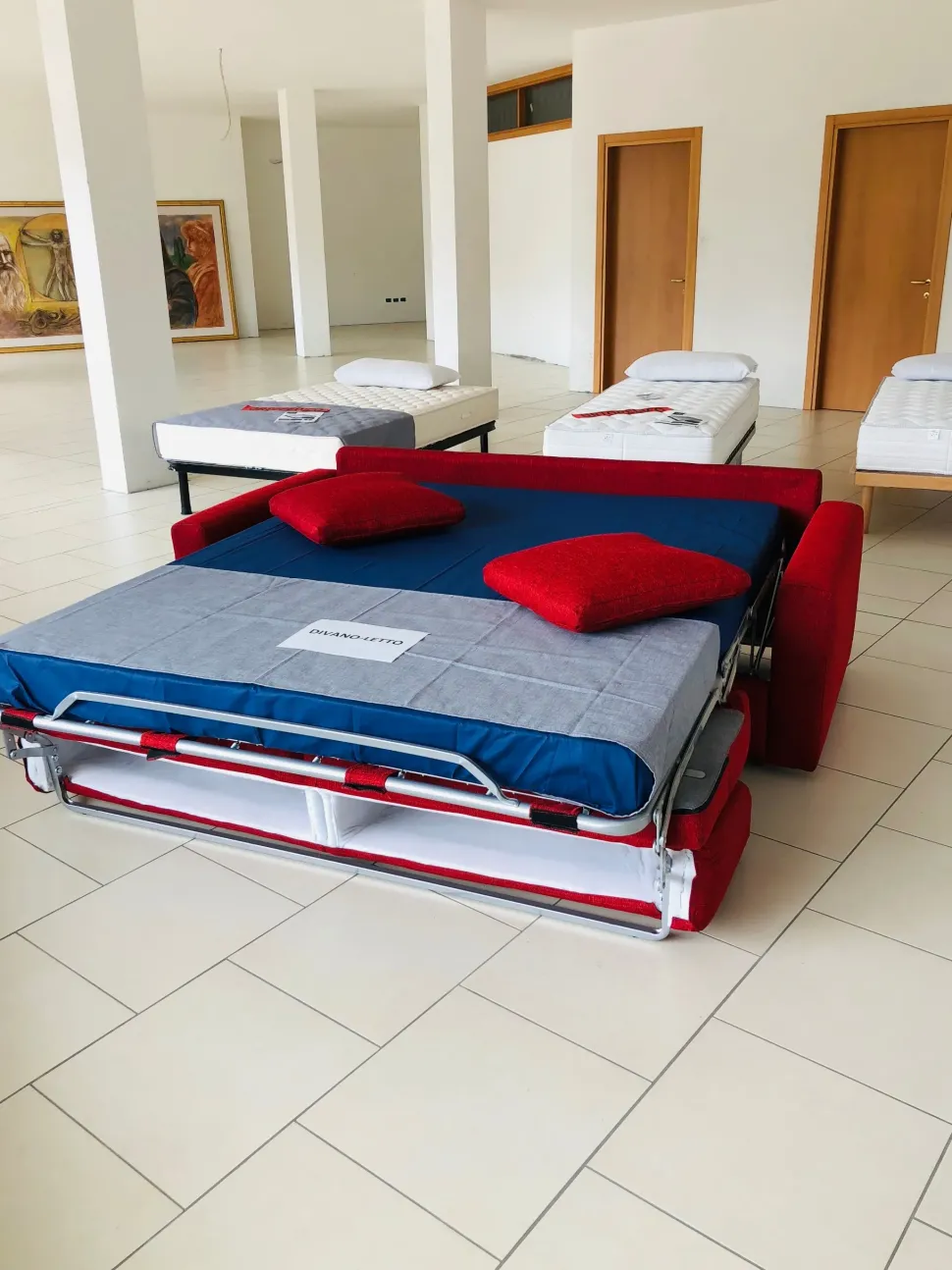 Divano letto BLUEMOON P&T salotti SCONTO 40%