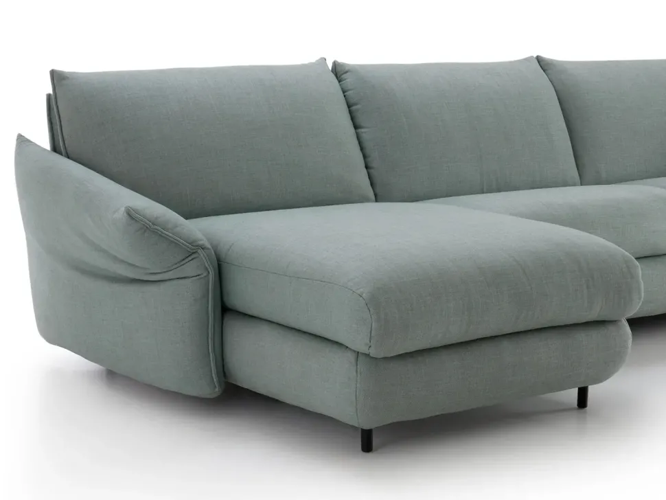 Divano Letto con penisola Dover outlet di Diotti.com a prezzo ribassato