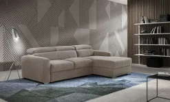 Divano Letto con penisola Grant Bm design in Offerta Outlet a 1500€