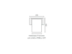 Divano letto Divaletti Mergellina PREZZI OUTLET sconto 60%