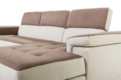 Divano letto Divano con letto e penisola contenitore vai colori  Md work in Offerta Outlet