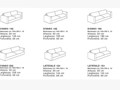 Divano letto Drop Excò OFFERTA OUTLET