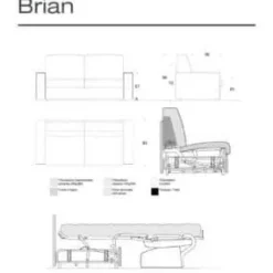 Divano letto Family 3 Family bedding in Offerta Outlet