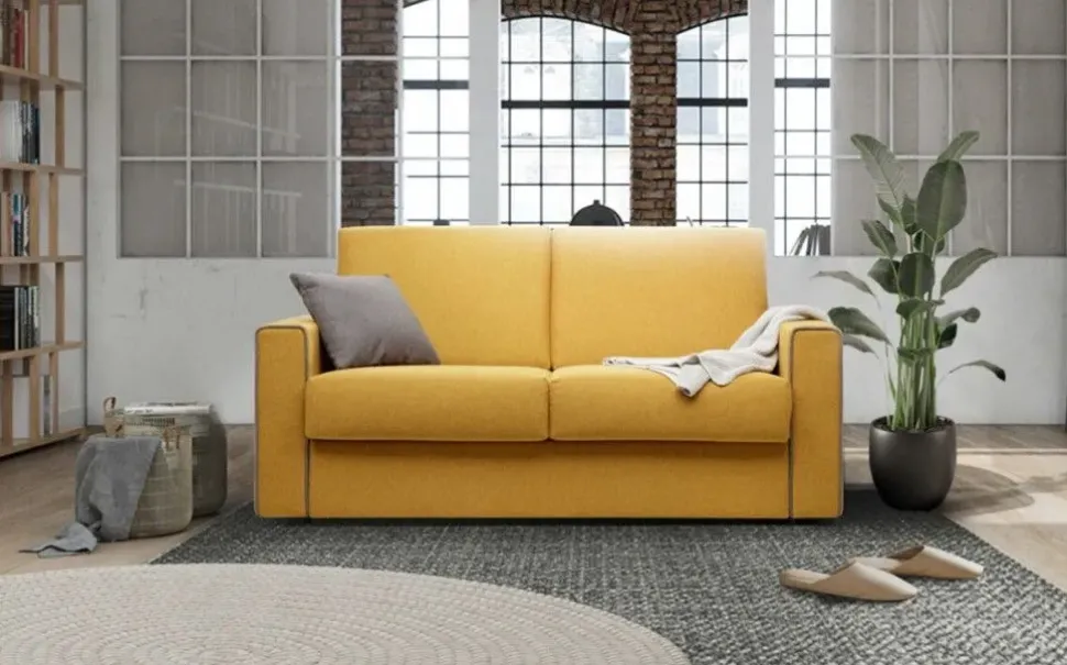 Divano letto in Tessuto Collezione esclusiva a prezzo ribassato