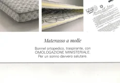 Divano letto in tessuto poliuretano. Bk Salotti in Offerta Outlet.